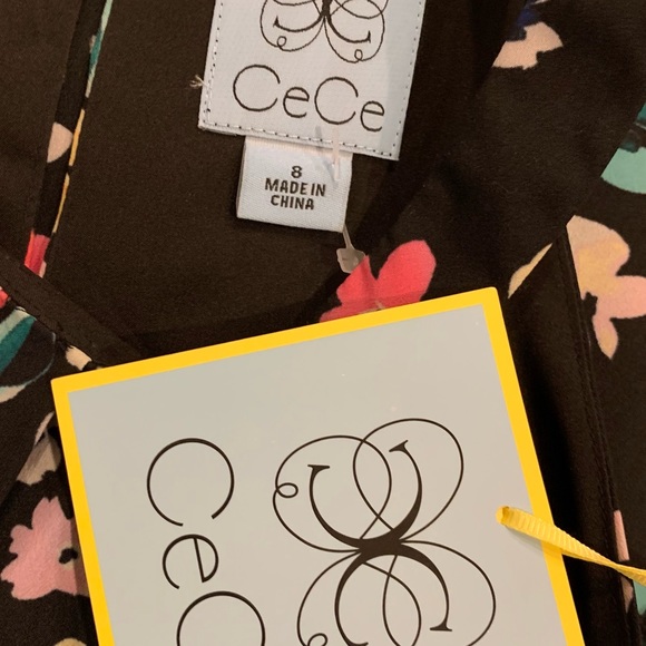 CeCe 🌸floral loose beautiful dress size 8 - Picture 10 of 10